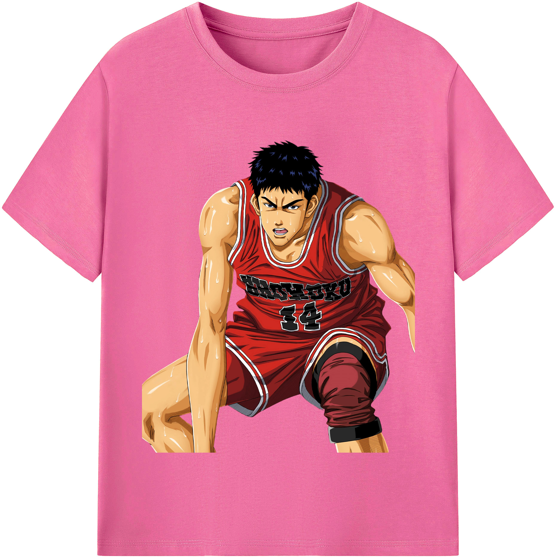 （画像用） SLAM DUNK／スラムダンク レディースカジュアルプリントTシャツ（綿100％）